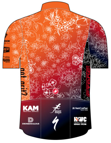 Back of Seasons of Rothrock Jersey